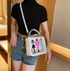 Sac à bandoulière pour femmes 5 couleurs High Sense Baroque Retro Brodery Handbag Patch Japane Patch Fashion Sac à dos de cette année sac à main en cuir rembourré à la main de cette année 5056 #