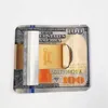 100 dolarów Słodkie dziesięciolecia Worki opakowania Pieniądze pusty plastikowy przechowy