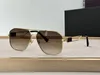 New fashion design pilot sunglasses 1287 exquisite K gold frame simple and generous style high end UV400 outdoor protective glasses top quality