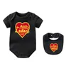 Klassisk L helt nyfödd babys rompers barns tvådelar set onesies bodysuit barn kort ärm ren bomullskläder nyfödd baby jumpsuit csd2312272