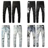 jeans viola denim lacrime designer jeans mens jeans viola jeans di marca rovina jeans impilati tendenze della moda degli uomini rock revival jeans pantaloni da uomo nero jeans skinny jeans jean