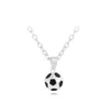 Pendant Necklaces 2023 Kpop Trendy Necklace For Men Creative Enamel Football Pendent Jewelry Y2K Accessories