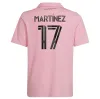 23/24 Mess Miami SUAREZ Maillots de football Inters Kit enfants 2023 2024 Troisième maillot de football à domicile Femmes Version du joueur spécial MARTINEZ BECKHAM SERGIO TAYLOR