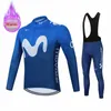 Велосипедная зимняя велосипедная одежда для одежды с длинным рукавом, набор майки MTB Thermal Fleeme Maillot Ropa Ciclismo 2312277