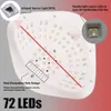 320W 72Beads LEDUV Lights Drying Lamp For Curing Gel LED Nail Potherapy Machine Professional Manicure Tool Salon Equipment 231226