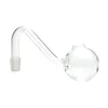 10mm Male Big Bowl Glass Oil Burner Pipe Pyrex Hookah Burners Pipes Large Bowls for Water Smoking