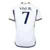 Fans Player BELLINGHAM VINI JR soccer jerseys 23 24 TCHOUAMENI CAMAVINGA ALABA MODRIC RODRYGO 2023 2024 REAL MADRIDS Men women / kids kit uniforms football shirt