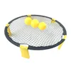 Body Volleyball Battle Game Outdoor Sports Shelf Body Playing3 Balls Tailgate Gift for Boys Girls 231227