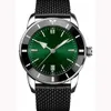 Montres de mode Ocean 44MM Mens Mesh bracelet en acier inoxydable montres de haute qualité montres de mouvement Montres-bracelets lumineuses Montre de luxe montres pour hommes reloj hombre