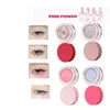 Joocyee Pink Power Matte Blush Cream Shimmer Eyeshadow Palette Waterproof Makeup Blusher Mycket pigmenterad ögonskugga för kvinnor 231227