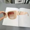 Lunettes de soleil pour femmes mode empêcher le rayonnement Lunettes de soleil Luxury Géométrie blanche Femme Cool Brand pour femmes vendant des lunettes de soleil de renommée mondiale UV400 avec boîte