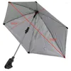 Guarda-chuvas guarda-chuva de praia ajustável cadeira giratória de 360 graus com braçadeira universal ótimo para pátio