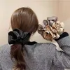 Hair Accessories Ring Variety Of Colors Hairpin Band Headwear Large Intestine Loop Satin Material Fabric Rope Bow Design