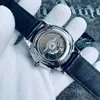 Wysokiej jakości najlepsza marka Jaegex-LeCoultxx Moonx Phasex Masterx Series Mens Watch ze stali nierdzewnej skórzane pasek Sapphire Mirrer Designer Ruch Mechanical Watch