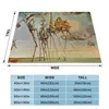 Blankets Imaginary Artist Dali Blanket Velvet Summer The Temptation Of St Anthony Cute Throw For Bed Travel Bedding Throws