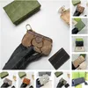 40 styles G Portefeuille de luxe de luxe Femmes Hommes Portefeuilles en cuir Pochette en cuir véritable Luxurys Designers Titulaires de cartes Porte-passeport Embrayage Porte-monnaie pour femmes -18