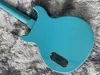 Venta caliente Guitarra eléctrica Junior Color azul Pastilla y cuello activos