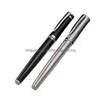 Ballpoint Pens Wholesale 2023 Wysokiej jakości czarny wałek Pen metal Business Signature S ocders School Office Maszy