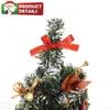 Décorations de Noël arbre petit pin pour fête de Noël décoration de table à la maison 2 pièces