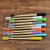 Elliptical toothbrush 10Pack mix color bamboo toothbrush Eco Friendly Tooth Brush nylon bristle adults oral care toothbrush 231227