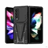 Cell Phone Cases Shockproof Magnetic Armor Case for Samsung Galaxy Z Fold3 5G Fold 4 Fold4 Fold 3 Anti-Slip Cell Phone Cover Fundas