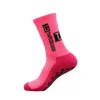 4PairSlot Anti Slip Tapedesign Football Socks Mid Calf Non-Slip Soccer Sport Cycling Sport Mens Sock EU38-45 231227