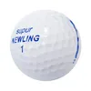 SUPUR LING 10 PCS GOLF BALLS Super Long Distance Bilayer Ball для профессиональной конкуренции Balls Случайное число 231227