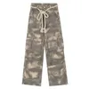 TINT ERA Camouflage Cargo Pants Men Oversize Camo Trousers Male Loose Casual Vintage Streetwear Hip Hop Safari Style 231227