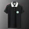 New Mens Polo Shirt Designer Mens Letter Embroidery Polos Tees Shirts for Men Fashion Classical Cotton Hoodie