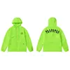 Herfst- en winter -Amerikaanse Trapstar -brief geborduurde windbreaker Rush Coat Mens en dames casual jassen jas trendy