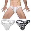 Sexy roupa interior para homens renda tanga masculino ver através tanga hombre g-string cuecas transparentes lingerie cuecas t-back calcinha 231226