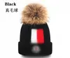 True Hairball High-quality Unisex Beanie Candy Color Hiphop Embroidery Outdoor Winter Solid Skullcap