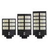 LED SOLAR STREET-Lampe télécommande 600W 800W 1000W lampe solaire LED Wall Street Light Super Bright Motion Capteur de jardin extérieur Sécurité avec poteau