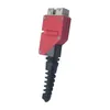 OBD2 metal head 16 pin automotive diagnostic D connector plug diagnostic equipment China Red universal OBDII head