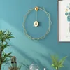 Wanduhren Verkaufen kreative nordische minimalistische Hintergrunduhr Licht Luxus Wohnzimmer