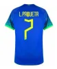 2023 Brazils VINI Jr. Camisa de futebol Brasil CASEMIRO 22 23 Seleção G.Jesus P.Coutinho Home Away Men Kids Kit L.Paqueta T.Sia PELE