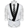 Doppelbrust Herren Hochzeitsweste Cross Neck Westen für Männer männliche Anzug ärmellose Sozialwerkzeug Anzüge Blazer Kleidung