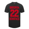 2023 2024 Home Away Bayer 04 Leverkusen Fan player Versão masculino Kit Kid Football Kit Wirtz 3rd Jersey Jersey Boniface Camisa de futebol Hofmann Grimaldo Frimpong Equipment