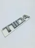 Emblème de voiture 3D pour nissan tiida lettre logo argent automatique tronc arrière badge nom plaque autocollant 7282555