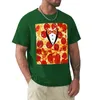 Herrpolos pepperoni pizza tuxedo t-shirt kort ärm tee män