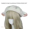 Bérets belles oreilles de mouton chapeau octogonal sauvage peintre visage petit