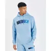 Sport Hoodrich Tracksuit Letter Ręcznik Haftowa zimowa bluza z kapturem dla mężczyzn Kolorowa niebieska solidna kurtka z najwyższego poziomu