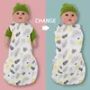 Baby Sleeping Sac Enveloppe Diaper Cocoon for Borns Baby Carriage Sack Coton Ternes Vêtements Dandelion Sac de sommeil imprimé 231227