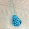 High Quality Assorted Natural & Synthesis Stone Buddha Head Pendant Necklaces Carved Charms Pendants For Jewelry Making 10Pcs 18 15MM