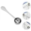 Coffee Scoops Long Handle Measure Spoon Stainless Steel Kitchen Metal Measuring Spoons