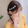 Akcesoria do włosów 8pcs Candy Kolor Kolor KLIKOWANIE W BRAID CUTE Pięcioczęściowy koronkowy dziewczyna Accessoires