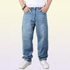 Men039s Jeans Mcikkny Men39s Hip Hop Bagger Hosen Skateboard Lose Denim Hosen Männliche Streetwear Plain Solid Plus Größe 3049649853