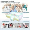 Butterfly Sleep Memory Pillow Slow Rebound Comfortable Copper Ion Sleep Pillow Cervical Orthopedic Neck Healthcare Bed Pillow 231227