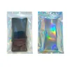 Aluminum Foil Pouch Bag Plastic Bags Package Laser Packaging Bag Front Clear Mylar salt Scented Tea Packing Amvap Ugldh