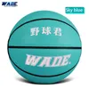 Wade Number 3 Rozmiar 7# Oryginalna skórzana piłka do koszykówki PU dla dorosłych/dla dzieci piłka wewnętrzna z darmowymi narzędziami Prezent 231227